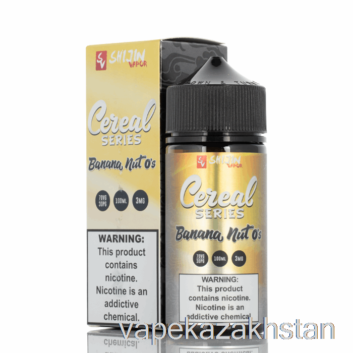 Vape Smoke Banana Nut O's - Cereal Series - Shijin Vapor - 100mL 0mg